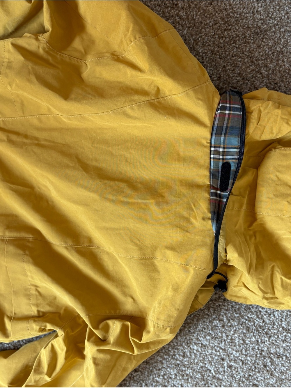 Pendleton Womens Yellow Field Rain Jacket - Picture 9 of 9
